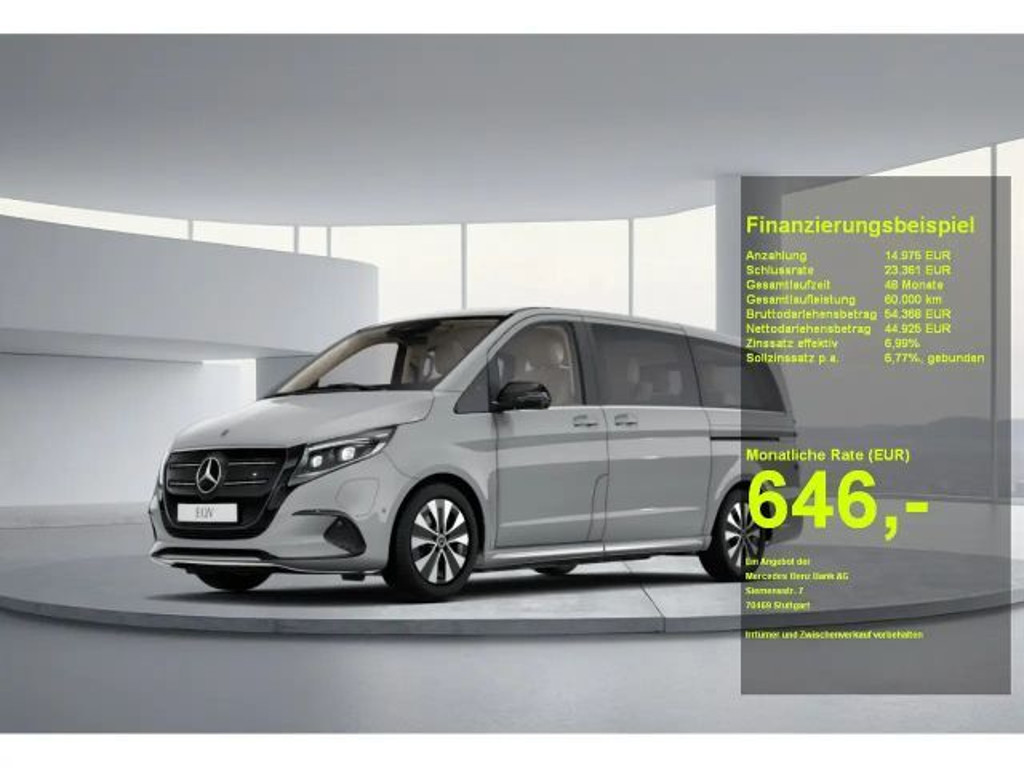 Mercedes-Benz EQV 2024 Elektrisch