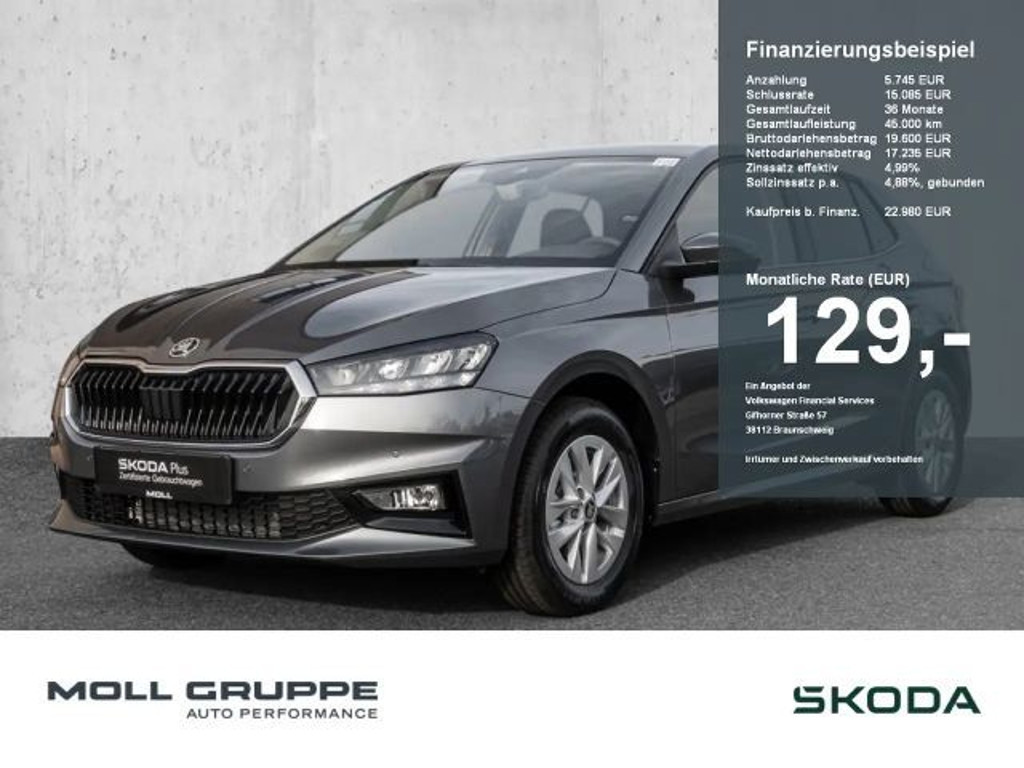 Skoda Fabia 2025 Benzine
