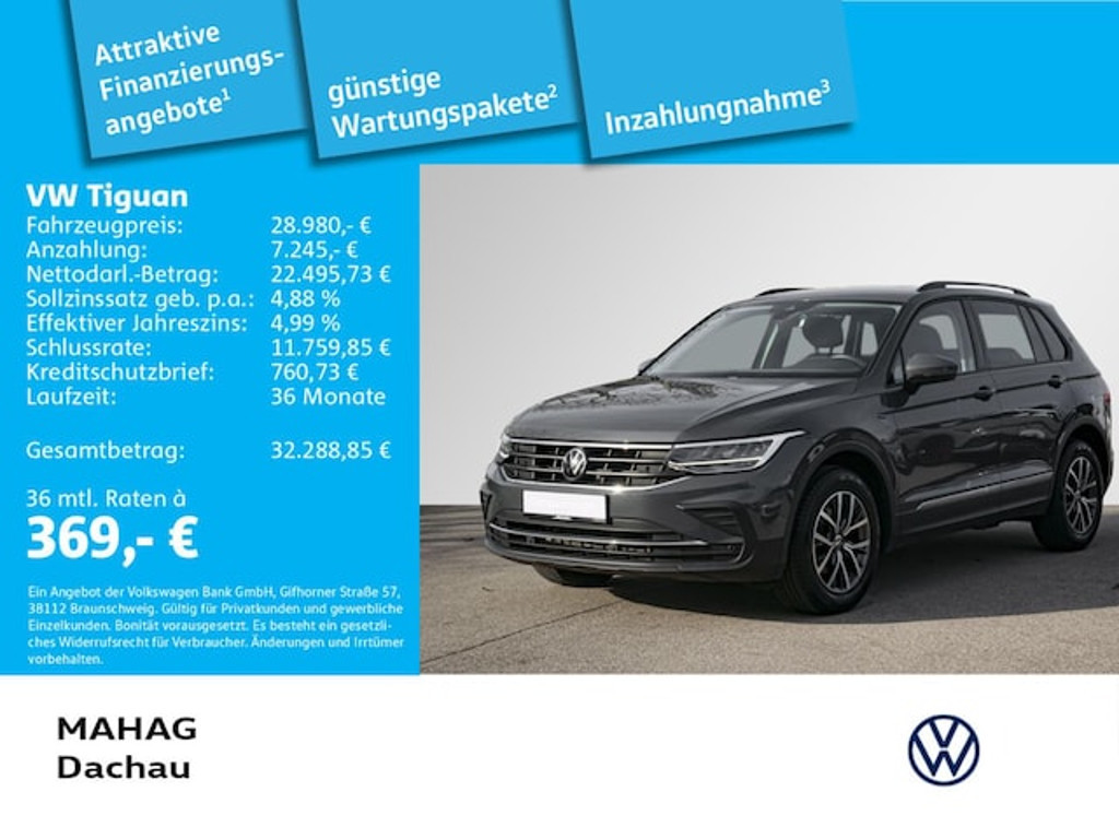 Volkswagen Tiguan 2023 Benzine