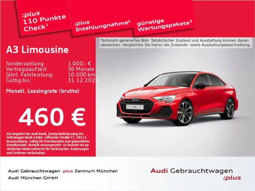 Audi A3 2025 Benzine