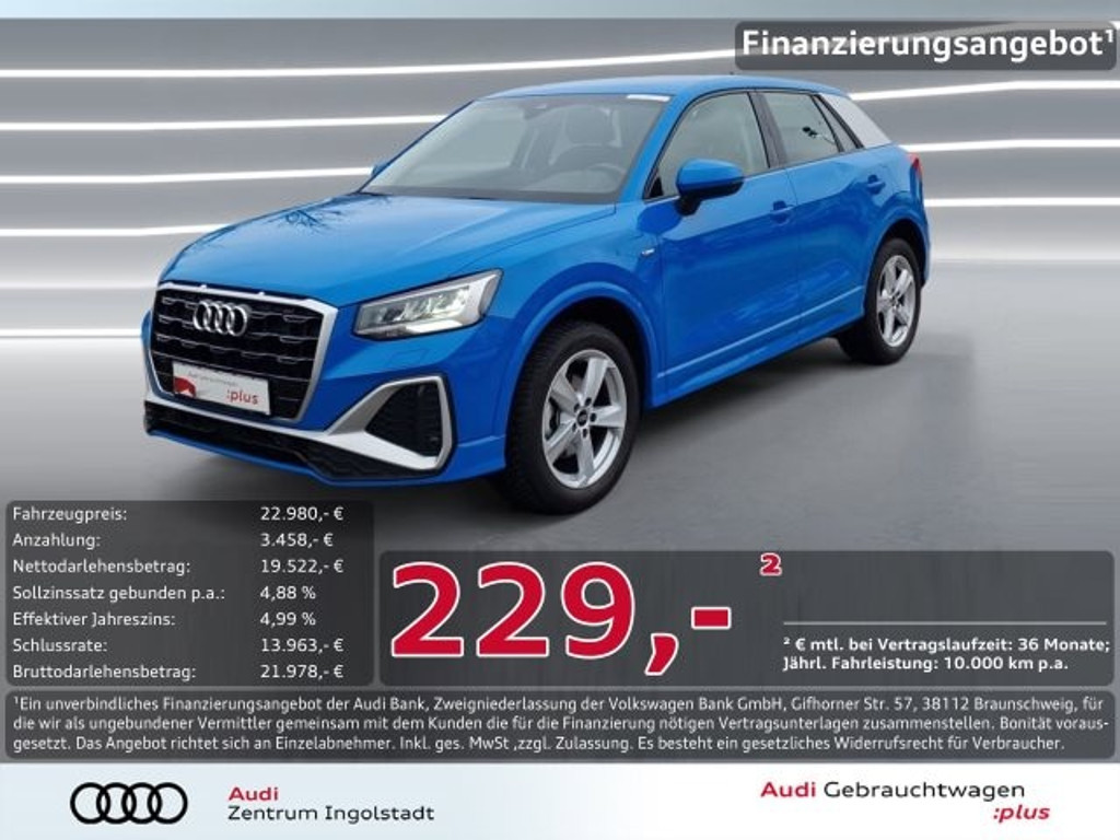Audi Q2 2022 Benzine