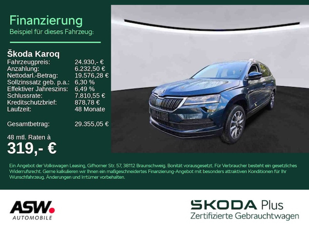 Skoda Karoq 2021 Benzine