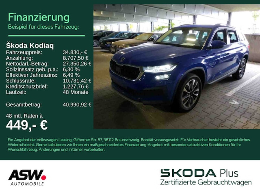 Skoda Kodiaq 2022 Diesel