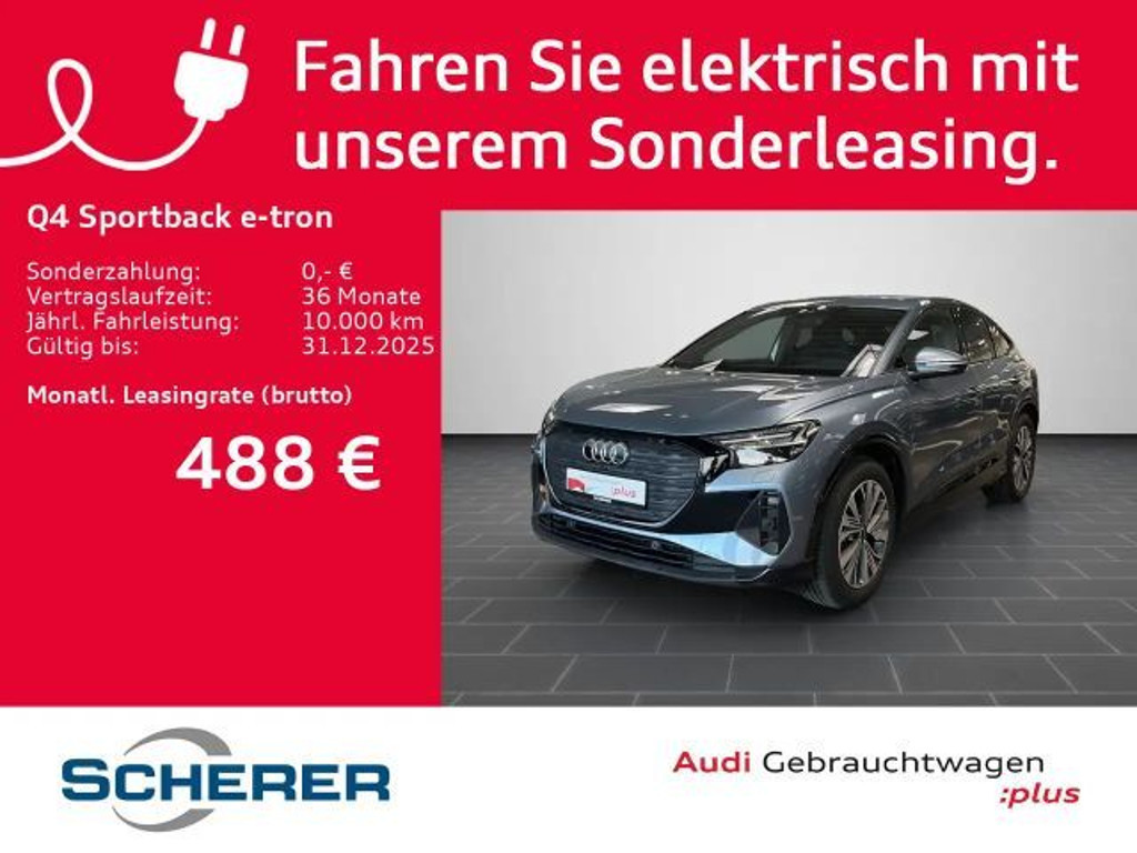 Audi Q4 e-tron 2025 Elektrisch