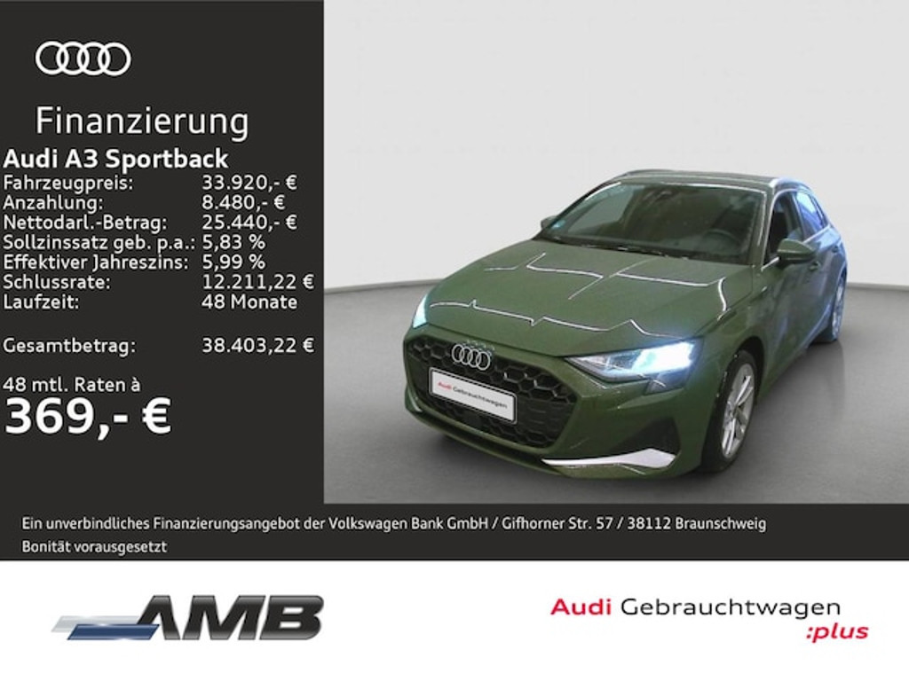 Audi A3 2025 Benzine