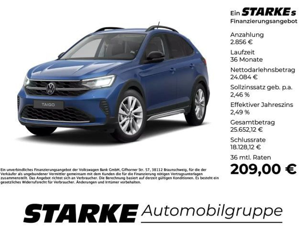 Volkswagen Taigo 2025 Benzine