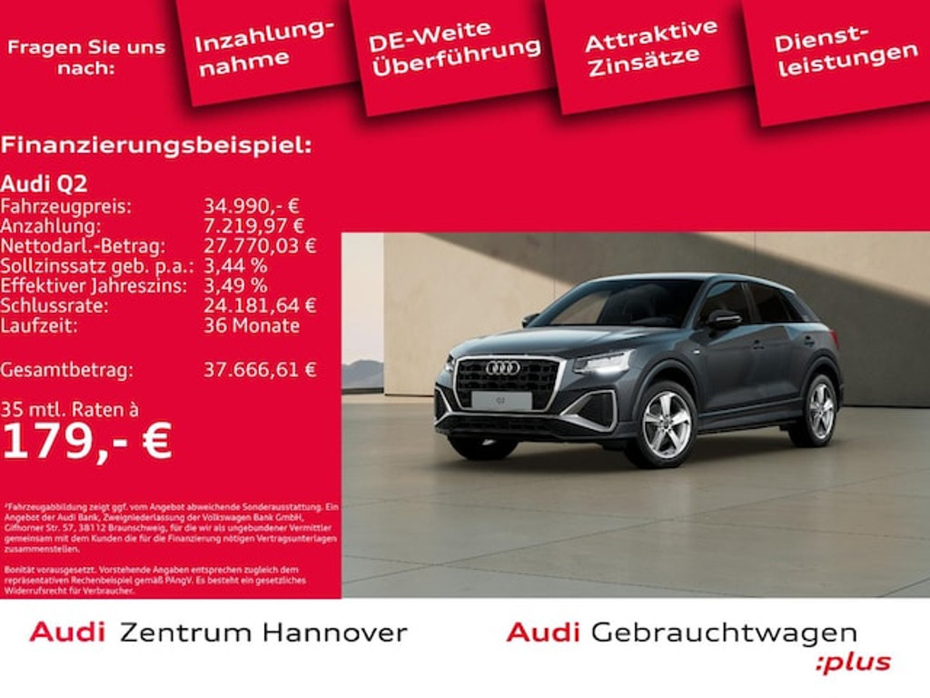 Audi Q2 2025 Benzine