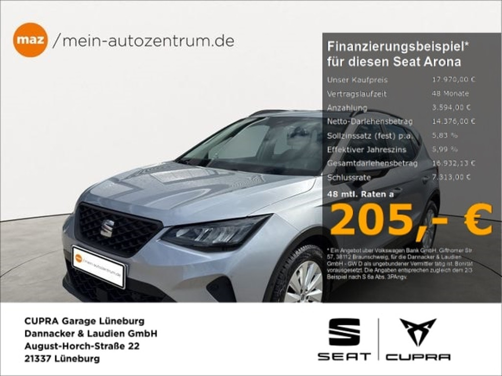 Seat Arona 2022 Benzine