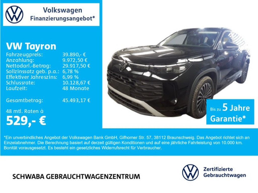 Volkswagen Tayron 2025 Benzine