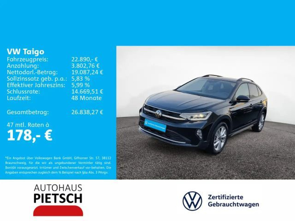 Volkswagen Taigo 2024 Benzine