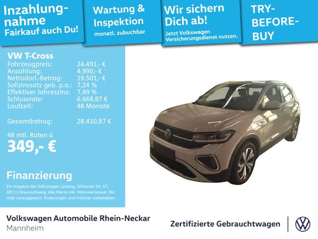 Volkswagen T-Cross 2024 Benzine