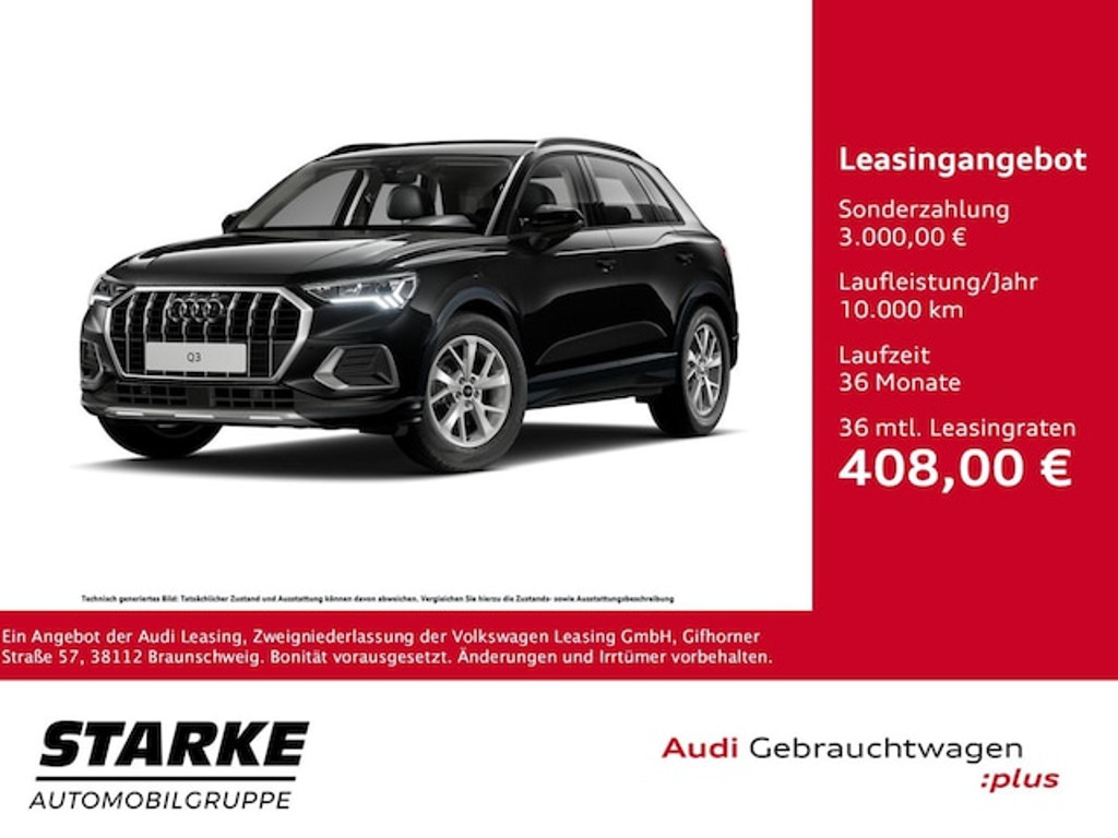 Audi Q3 2025 Benzine