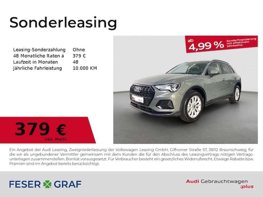 Audi Q3 2025 Benzine