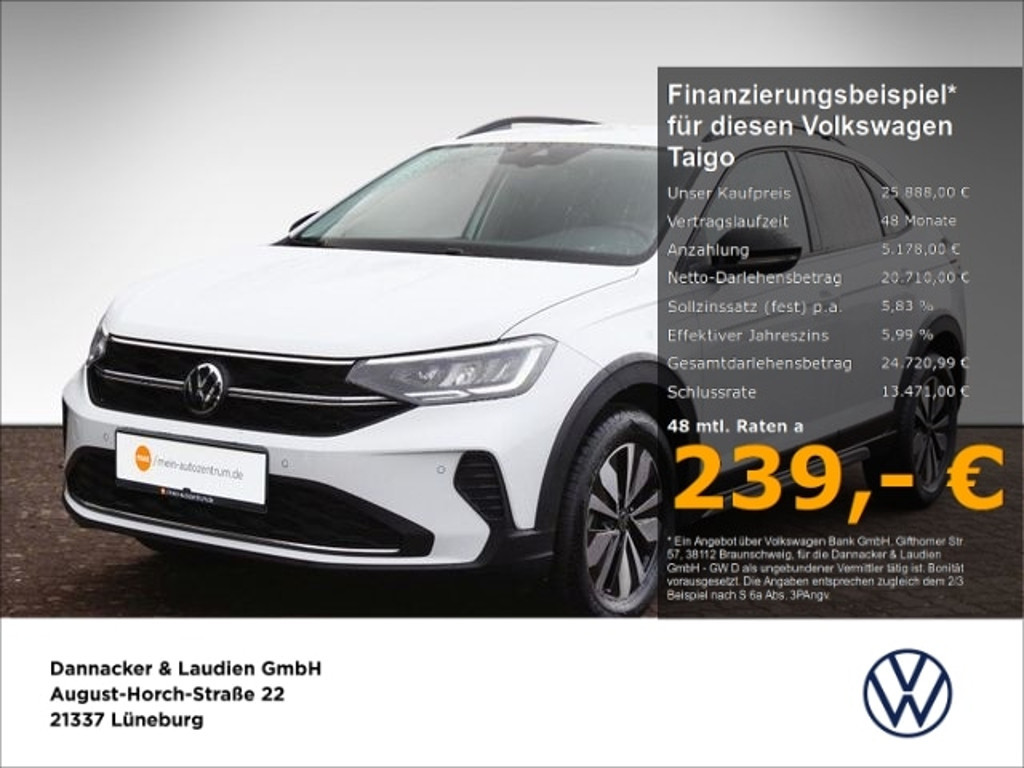 Volkswagen Taigo 2024 Benzine
