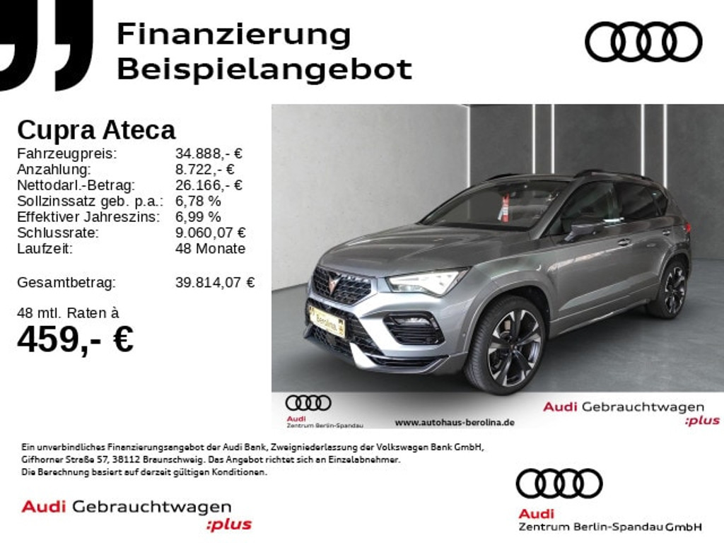 Cupra Ateca 2023 Benzine
