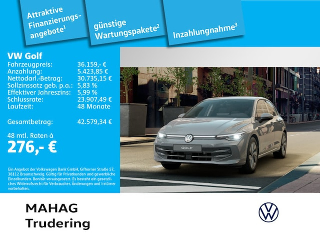 Volkswagen Golf 2025 Benzine