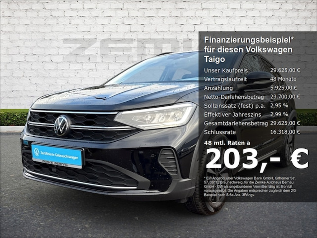 Volkswagen Taigo 2025 Benzine