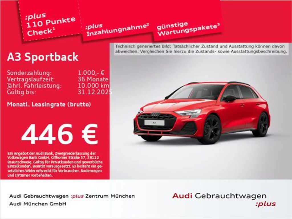 Audi A3 2024 Benzine