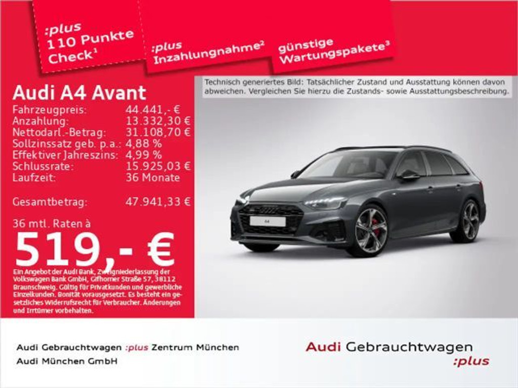 Audi A4 2024 Benzine