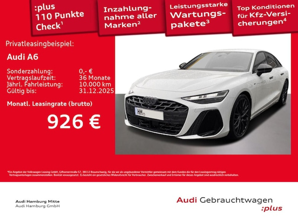 Audi A6 2025 Hybride Benzine