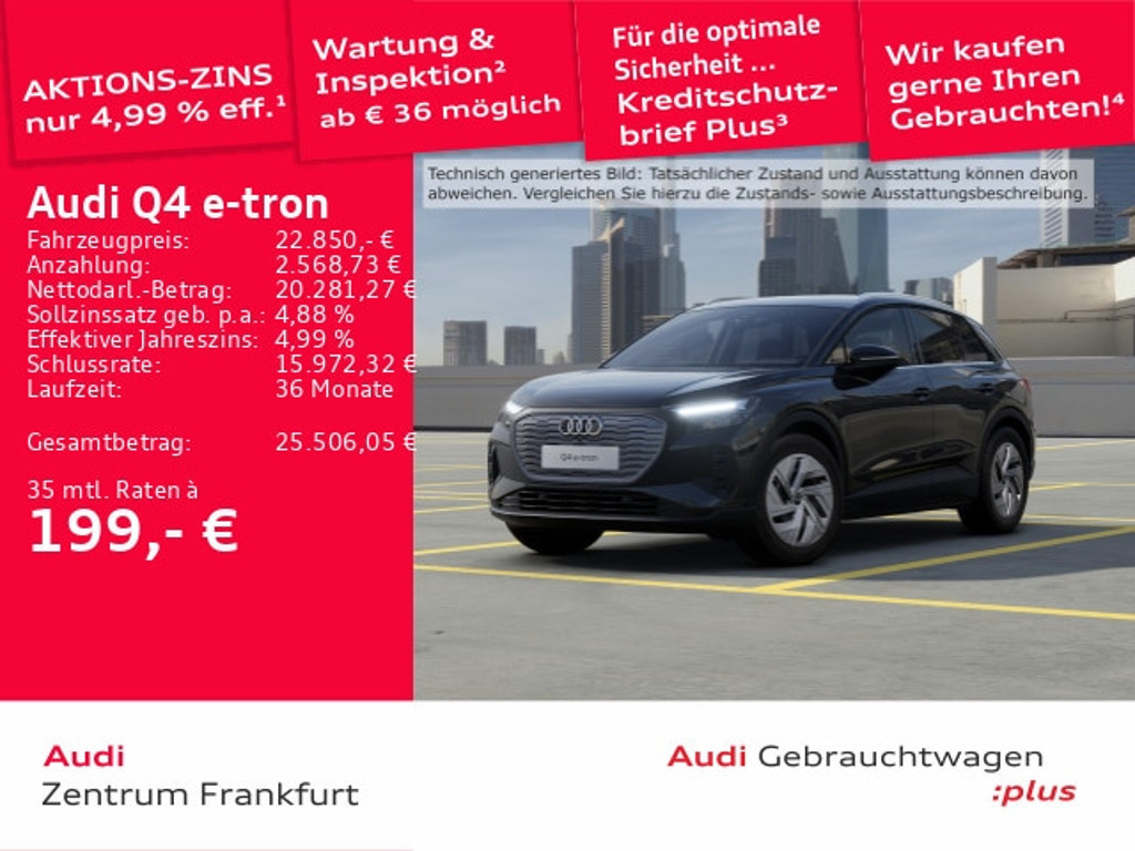 Audi Q4 e-tron 2022 Elektrisch