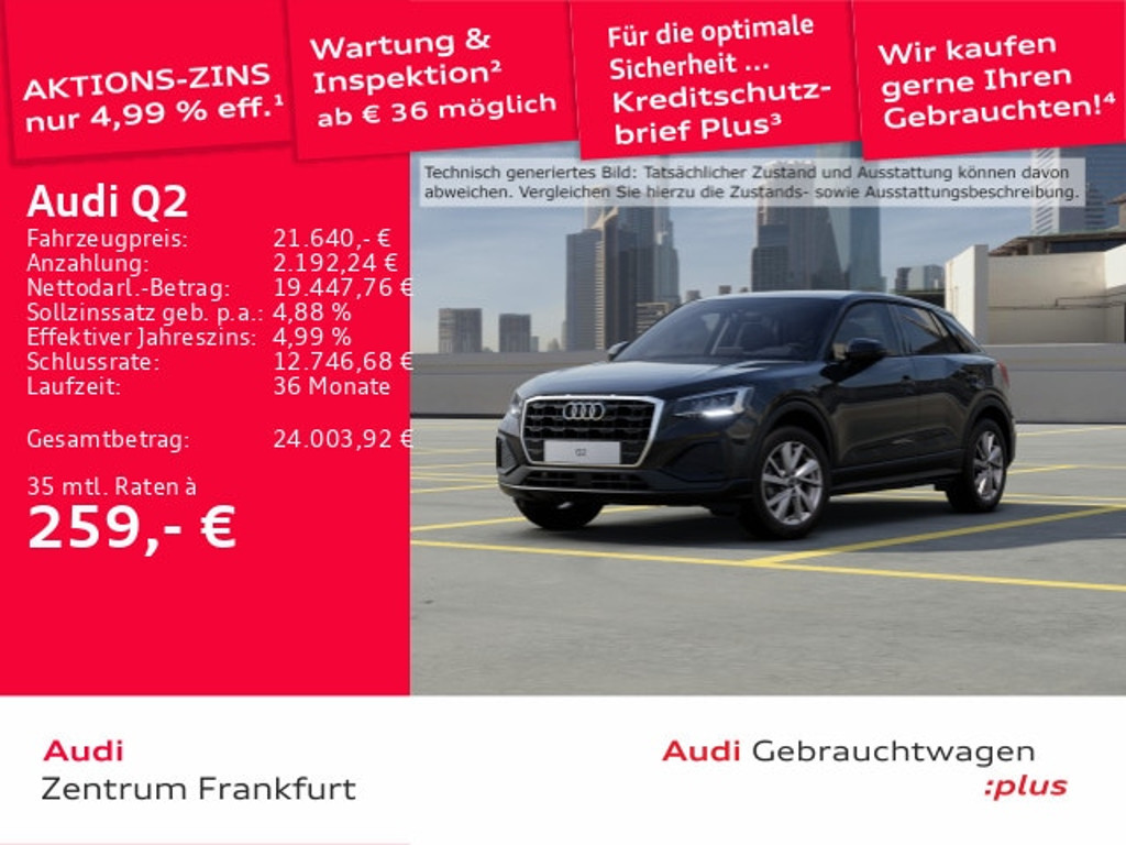 Audi Q2 2022 Benzine