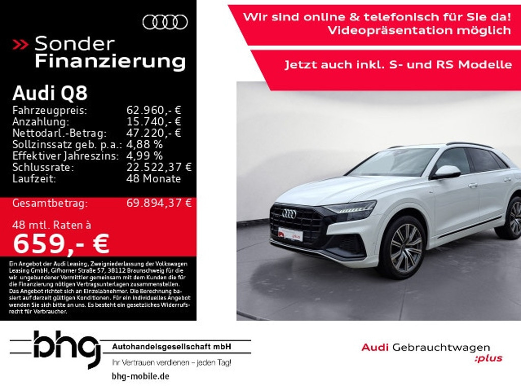 Audi Q8 2021 Hybride Benzine