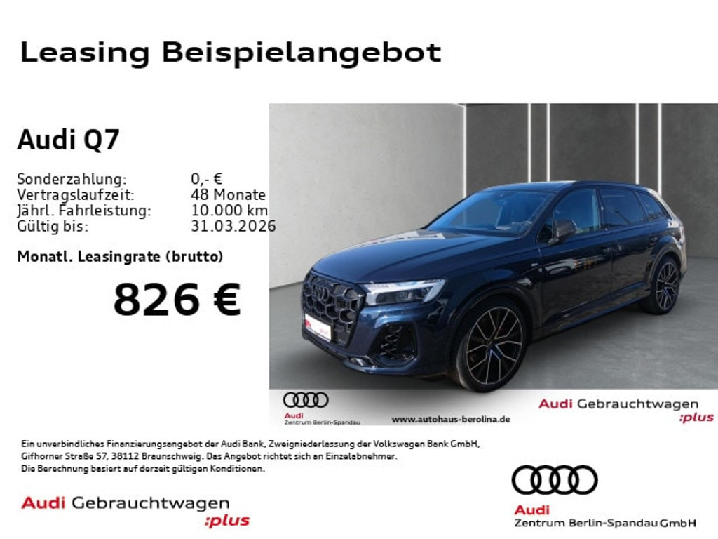 Audi Q7 2025 Benzine