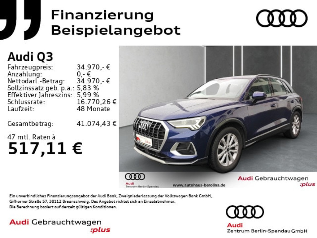 Audi Q3 2022 Diesel