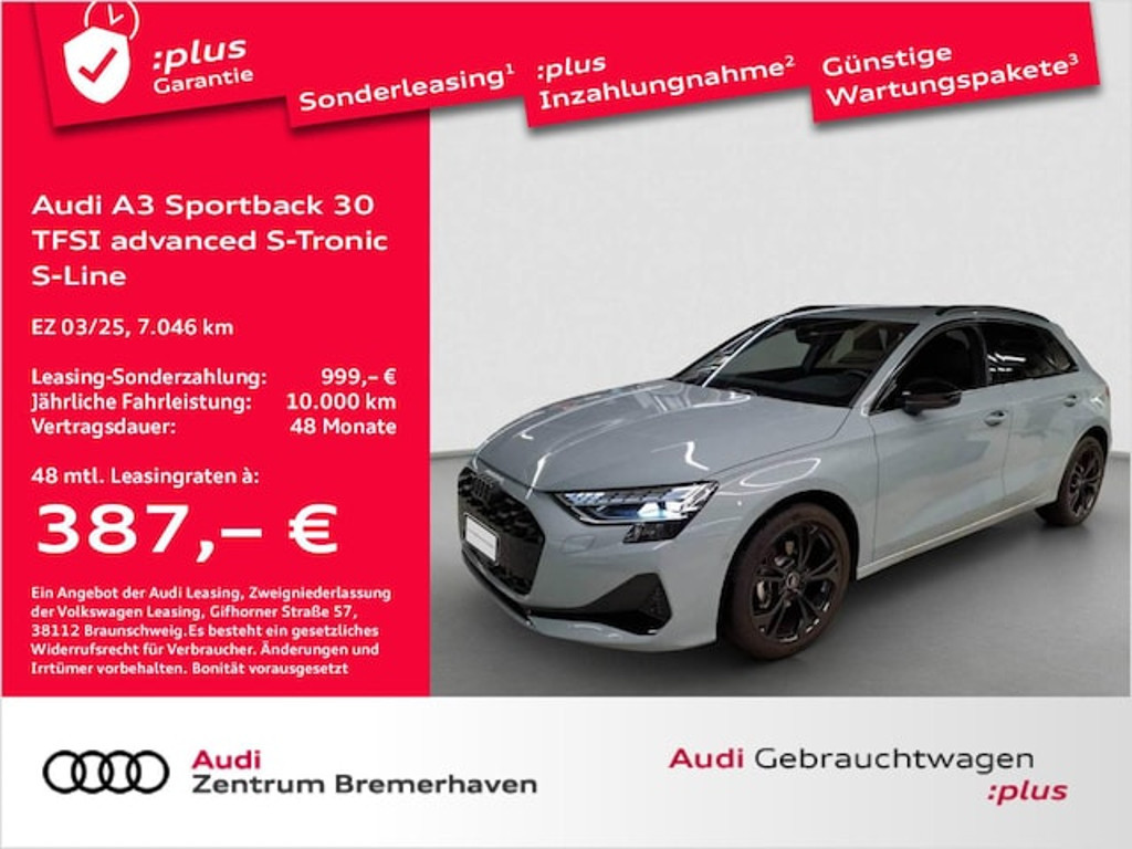 Audi A3 2025 Benzine