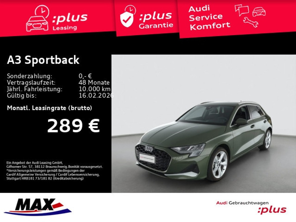 Audi A3 2025 Benzine