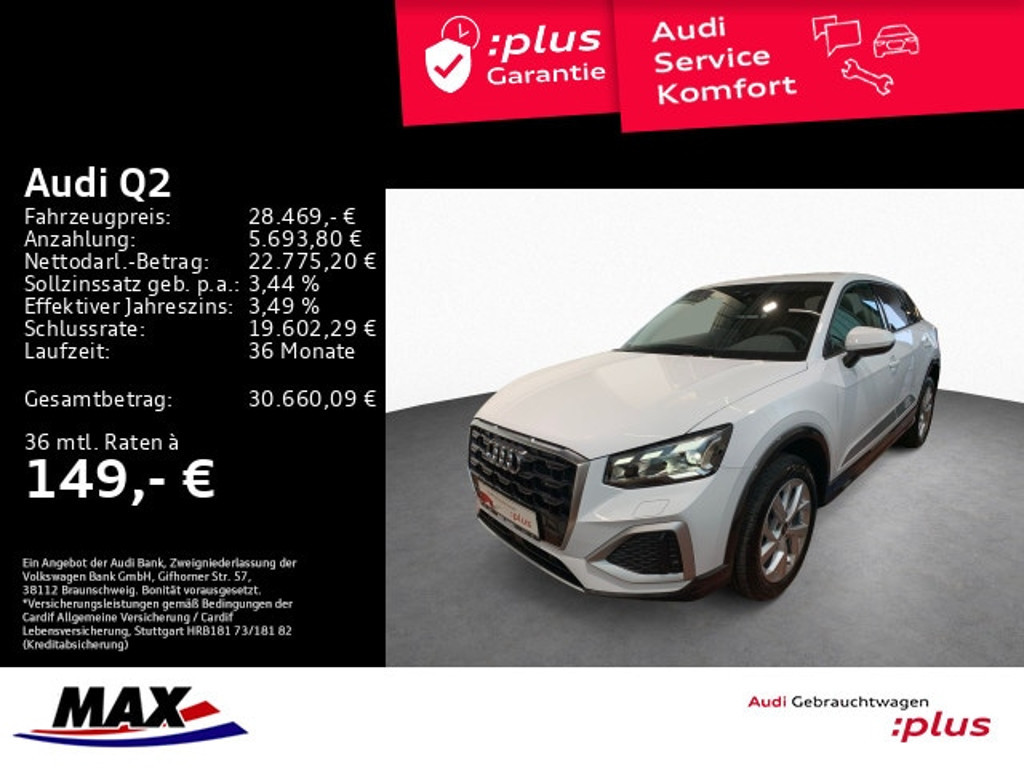 Audi Q2 2024 Benzine