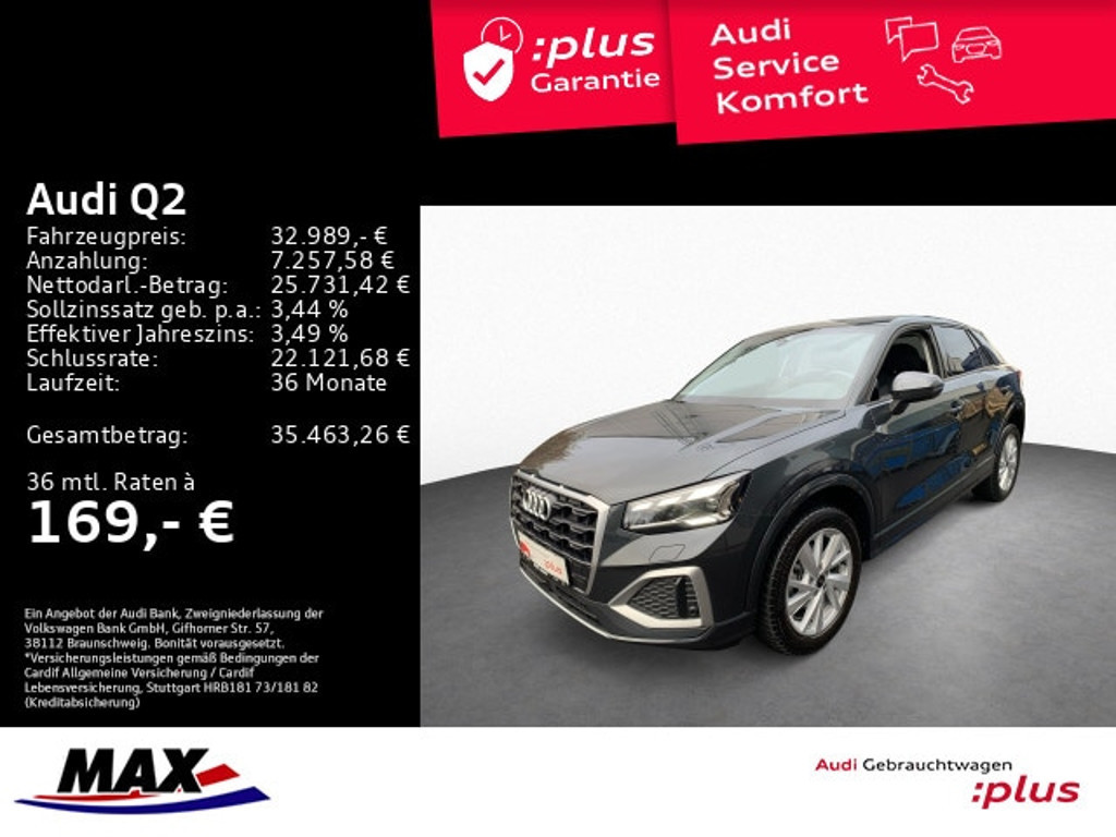Audi Q2 2025 Benzine