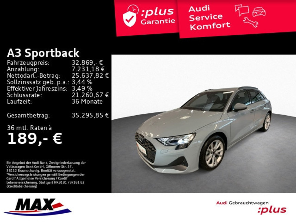 Audi A3 2025 Benzine