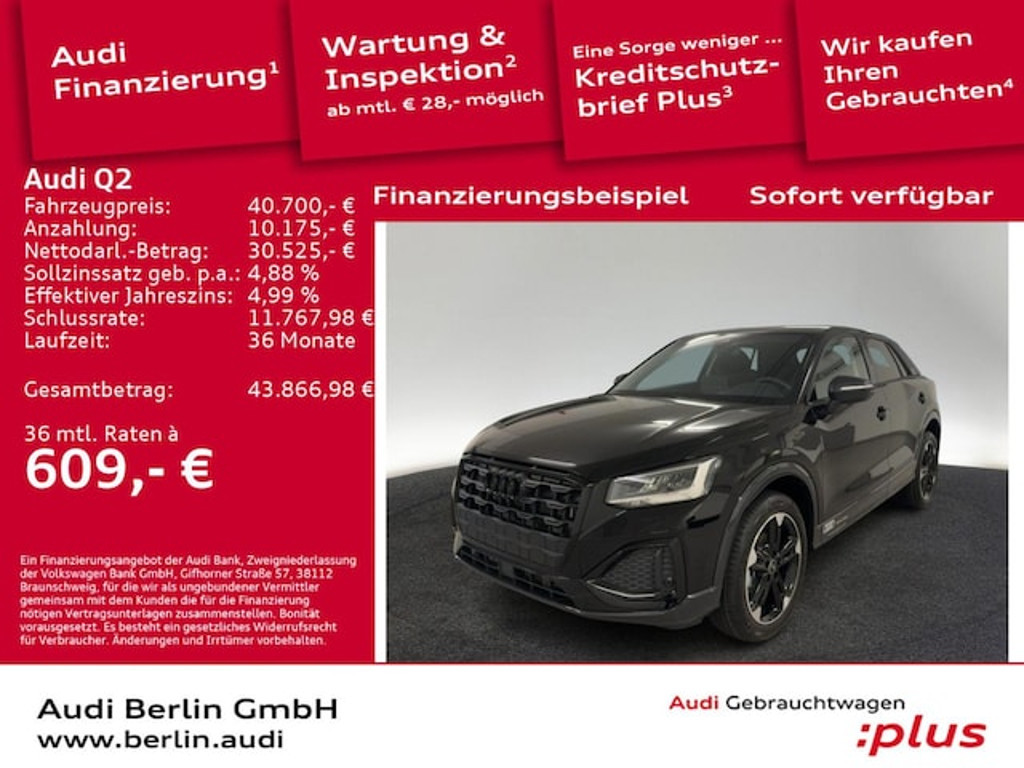Audi Q2 2025 Benzine