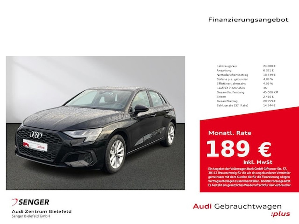 Audi A3 2023 Benzine
