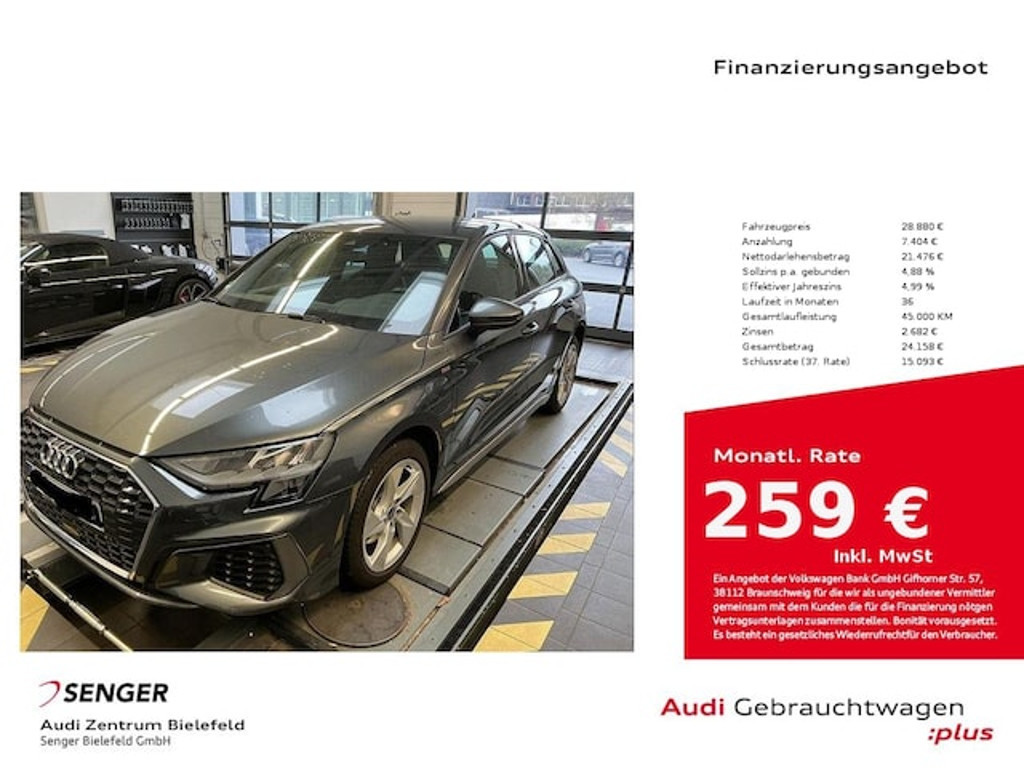 Audi A3 2022 Hybride Benzine
