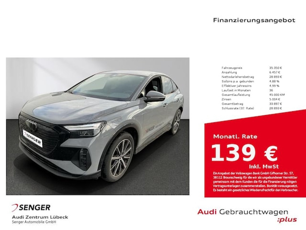 Audi Q4 e-tron 2023 Elektrisch