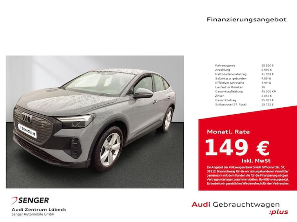 Audi Q4 e-tron 2022 Elektrisch