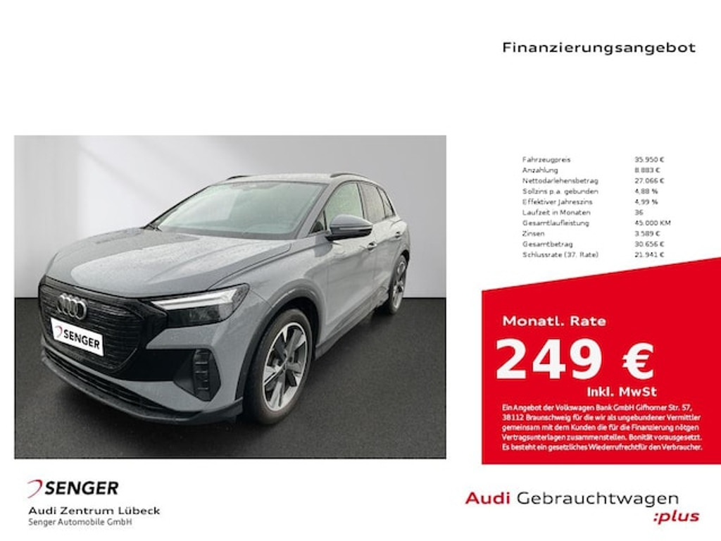 Audi Q4 e-tron 2023 Elektrisch