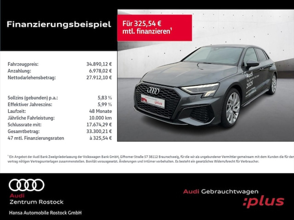 Audi A3 2023 Benzine