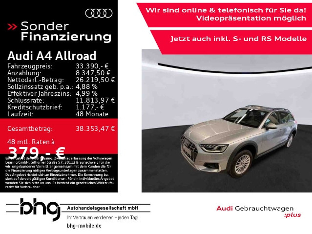 Audi A4 allroad 2022 Benzine
