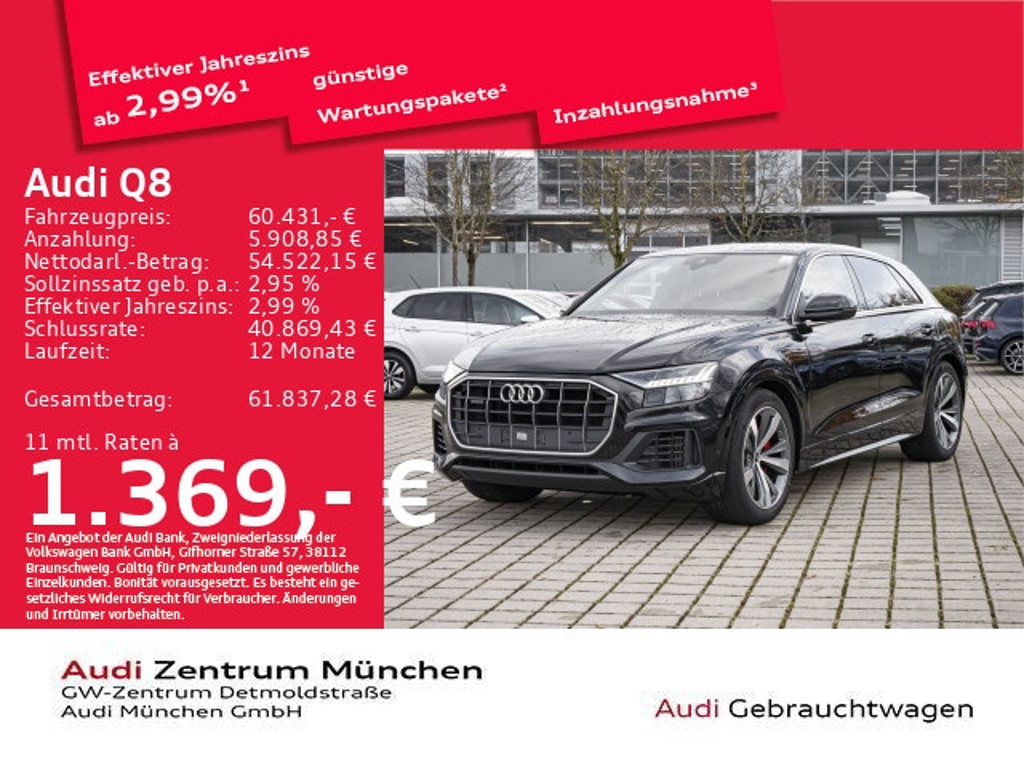 Audi Q8 2021 Hybride Benzine