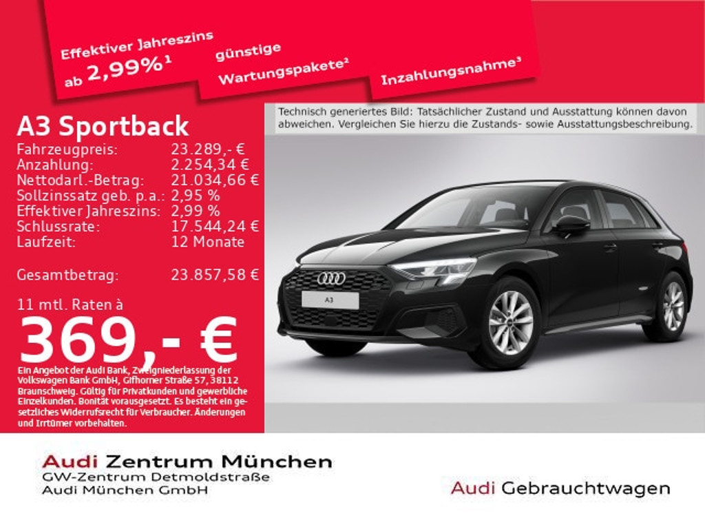 Audi A3 2022 Benzine