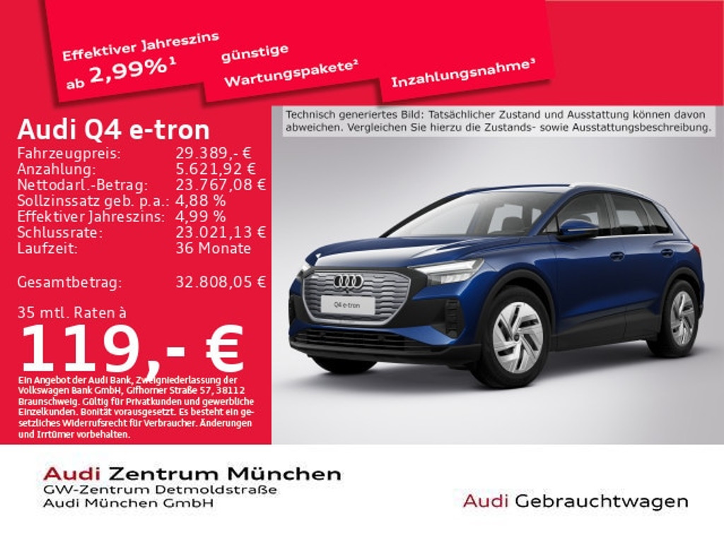 Audi Q4 e-tron