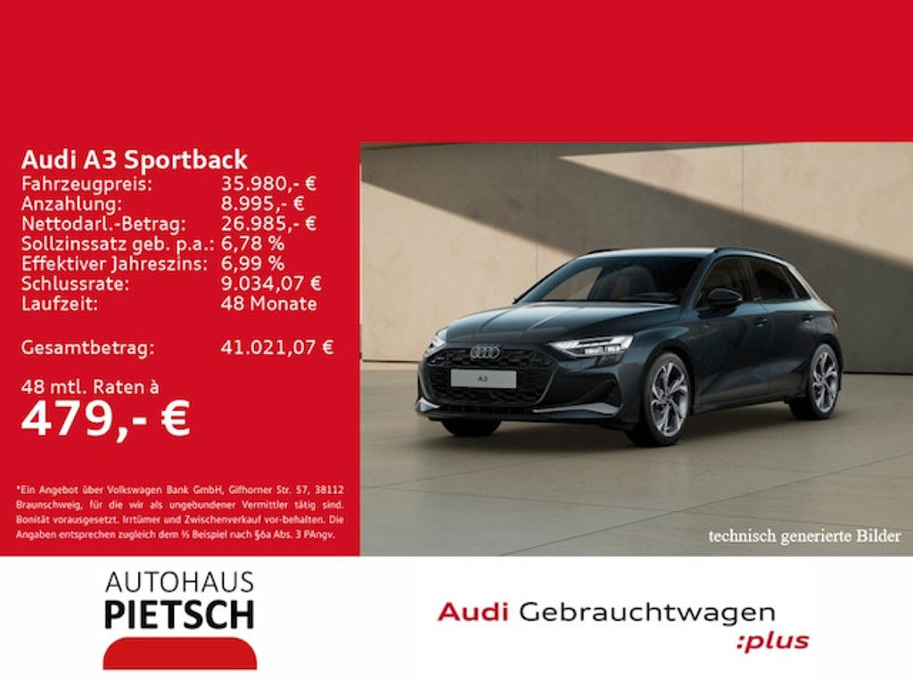 Audi A3 2025 Benzine