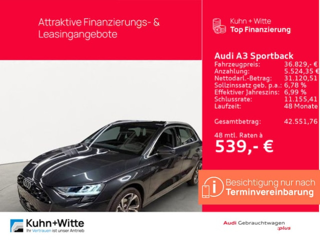 Audi A3 2025 Benzine