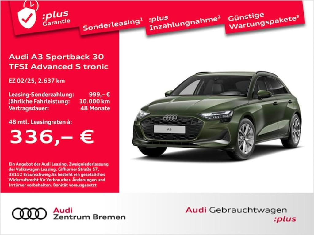Audi A3 2025 Benzine
