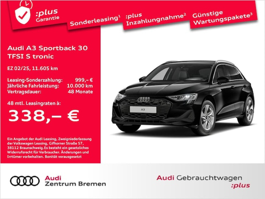 Audi A3 2025 Benzine