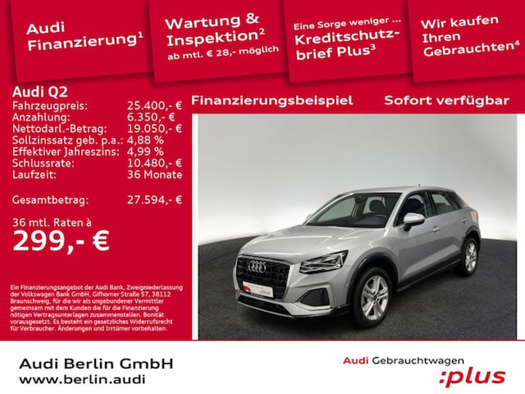 Audi Q2 2022 Benzine
